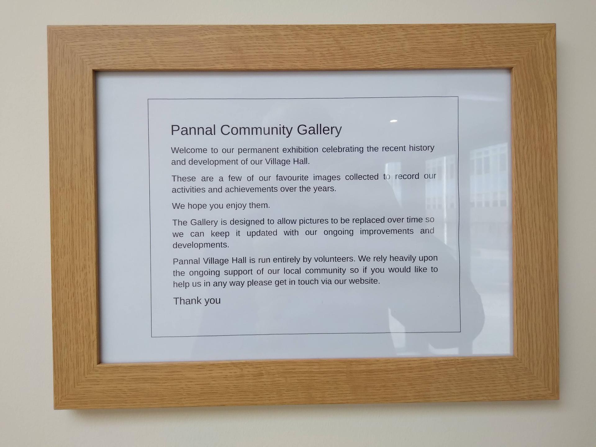 New Entrance Gallery opens.