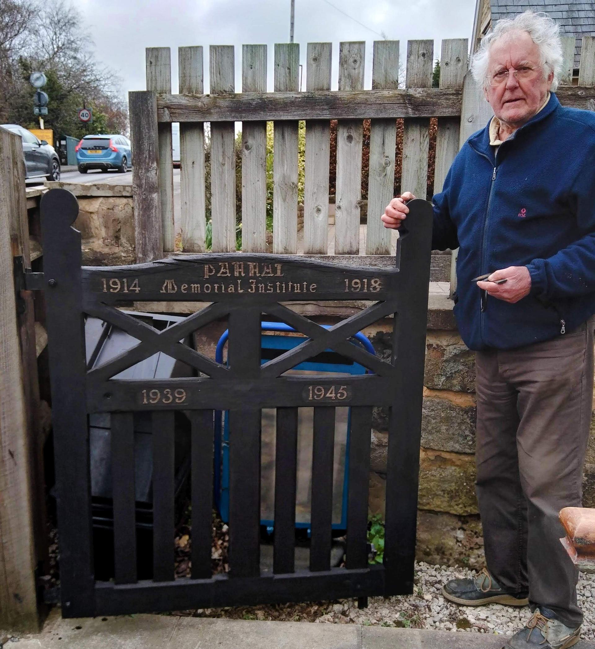 MEMORIAL GATE RESTORED!